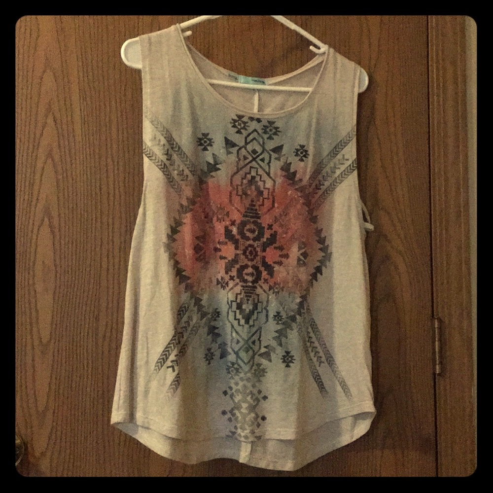 Maurice’s Large, tribal print tank top